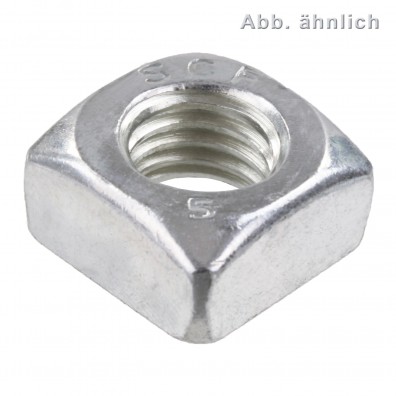 Vierkantmutter | DIN 557 | verzinkt