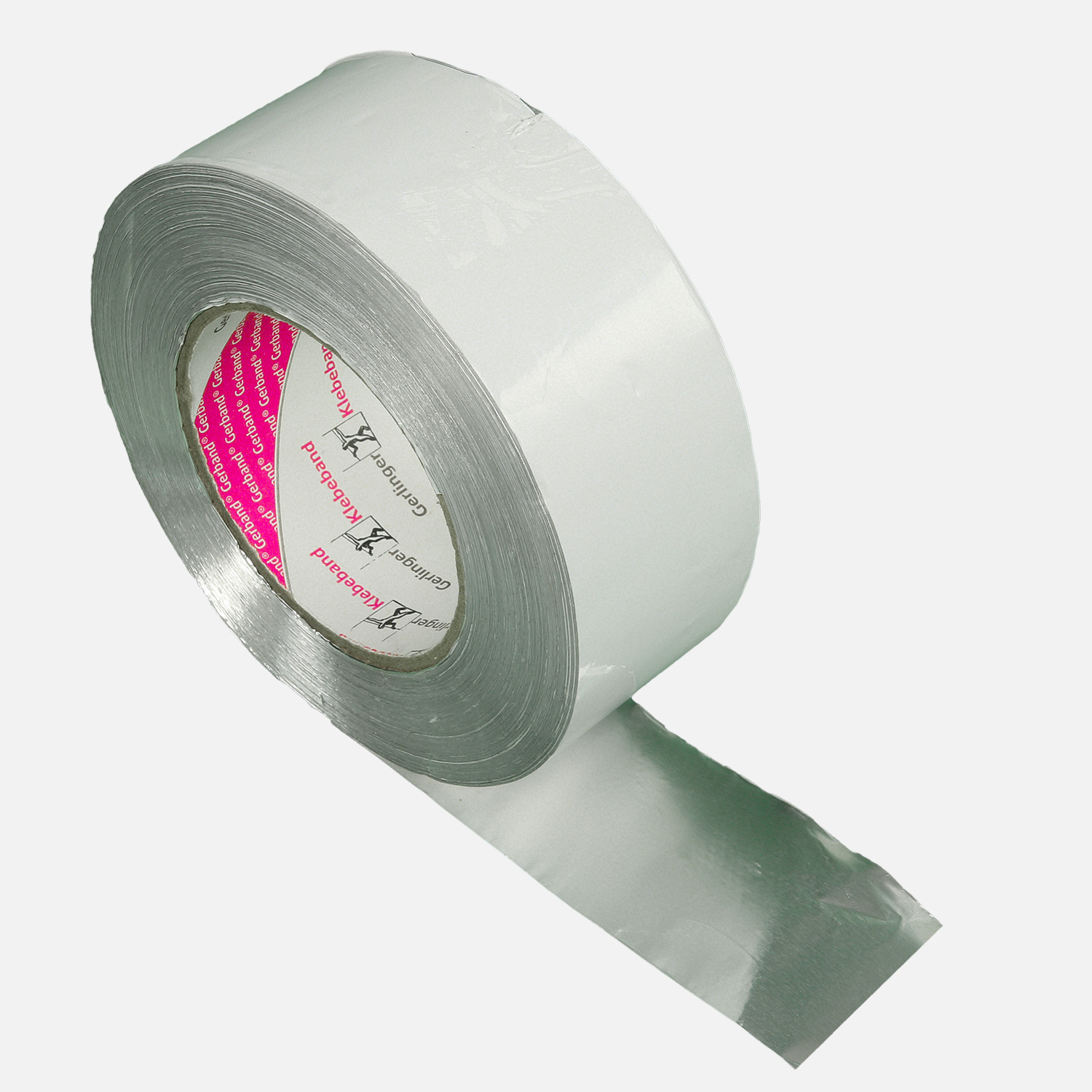 100m Rolle Aluminium-Klebeband / Reinaluminium (Gerband 705) - 50 mm breit