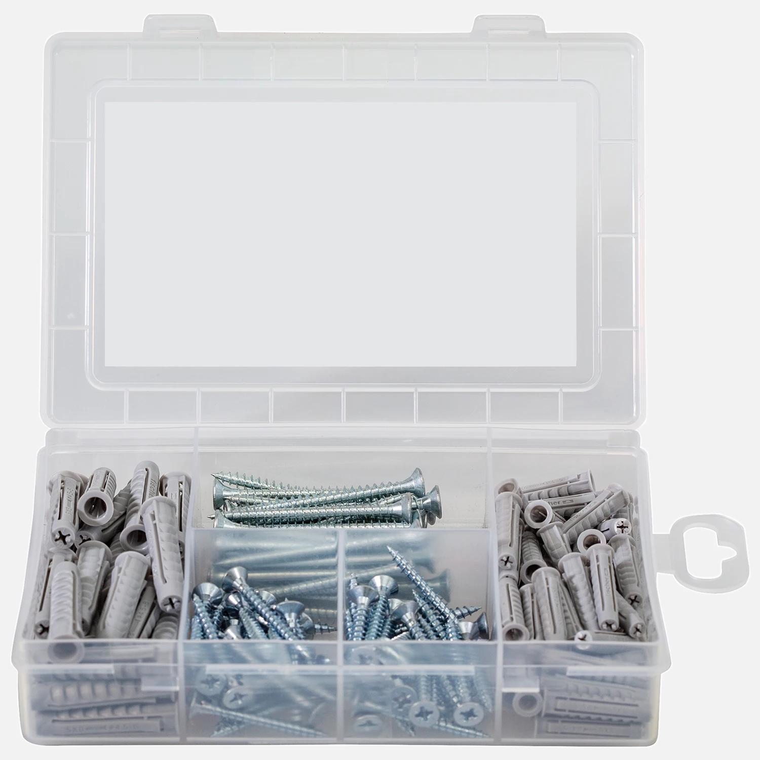 160 tlg. FISCHER Meister-Box Wohnraum + Schrauben, SX - Spreizdübel 6/8 mm + Schrauben 4,5/5 mm