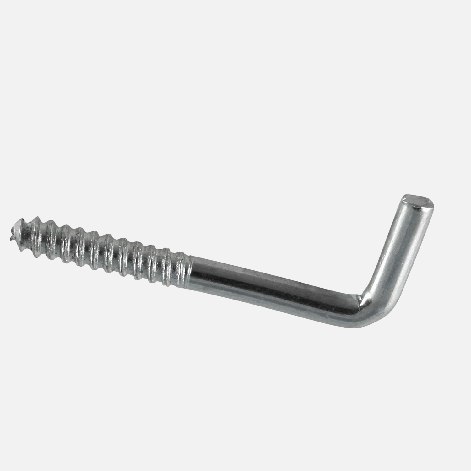 100 Gerade Schraubhaken Typ 4 mit Holzschraubengewinde galv verz 30mm