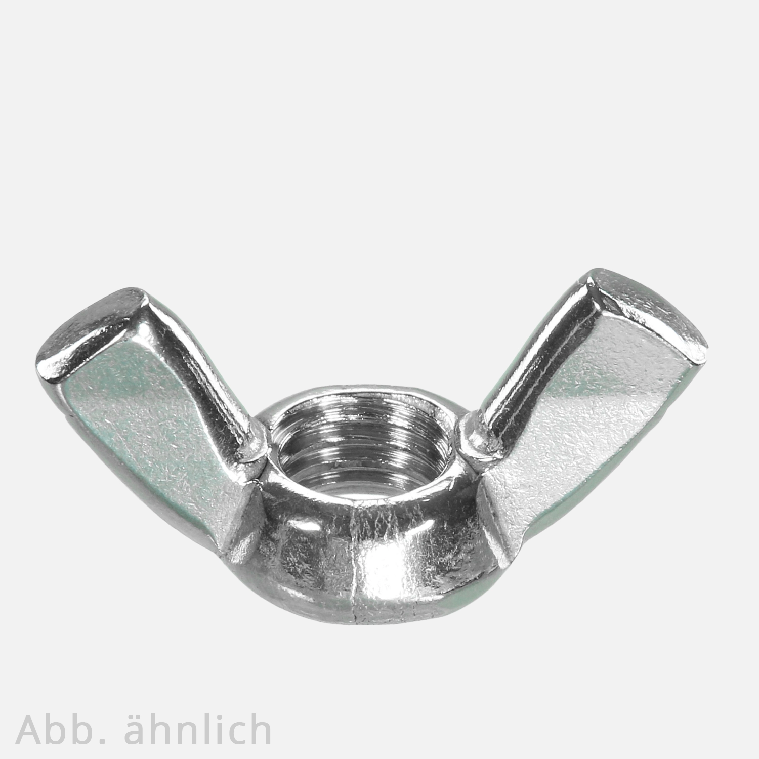 50 Flügelmuttern - M12 - amerikanische Form - Edelstahl A2