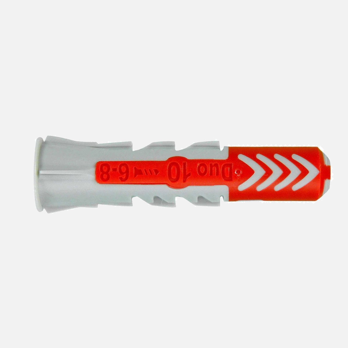 25 FISCHER DUOPOWER Nylon-Dübel - 10x50 mm - mit Sechskantschrauben