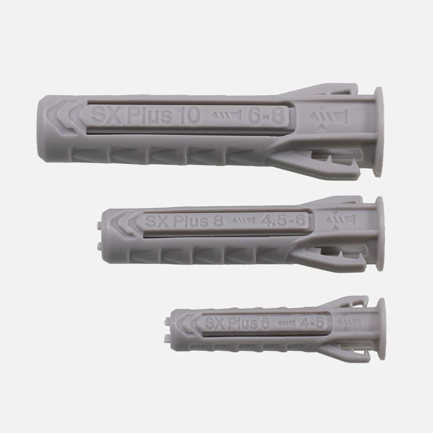 210 tlg. FISCHER L-BOXX mini SX Plus - Spreizdübel-Sortiment 6 / 8 / 10 mm