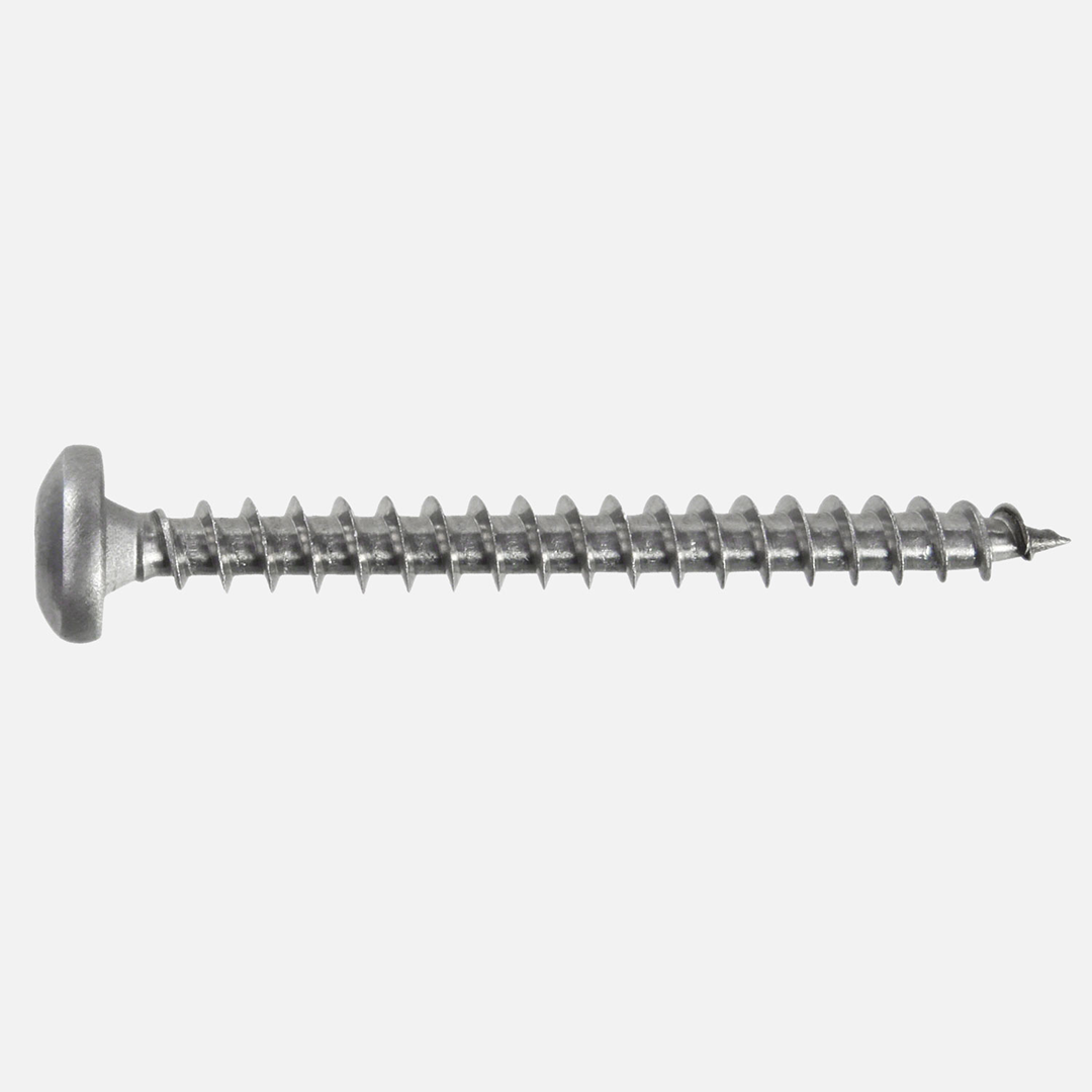 Spanplattenschraube | Pan-Head | Vollgewinde | TX | Edelstahl A2