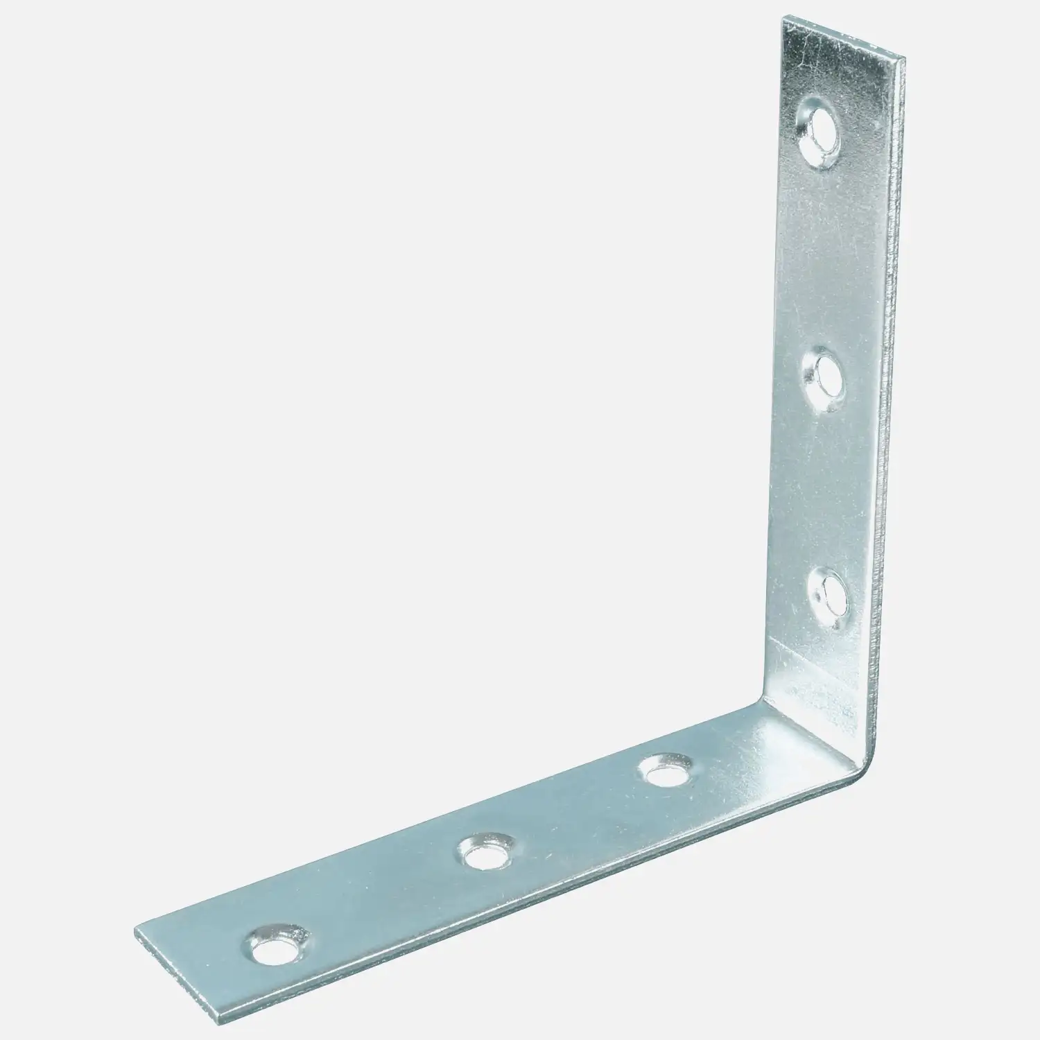 1 Stuhlwinkel, blau verzinkt - 90x90x20x2 mm