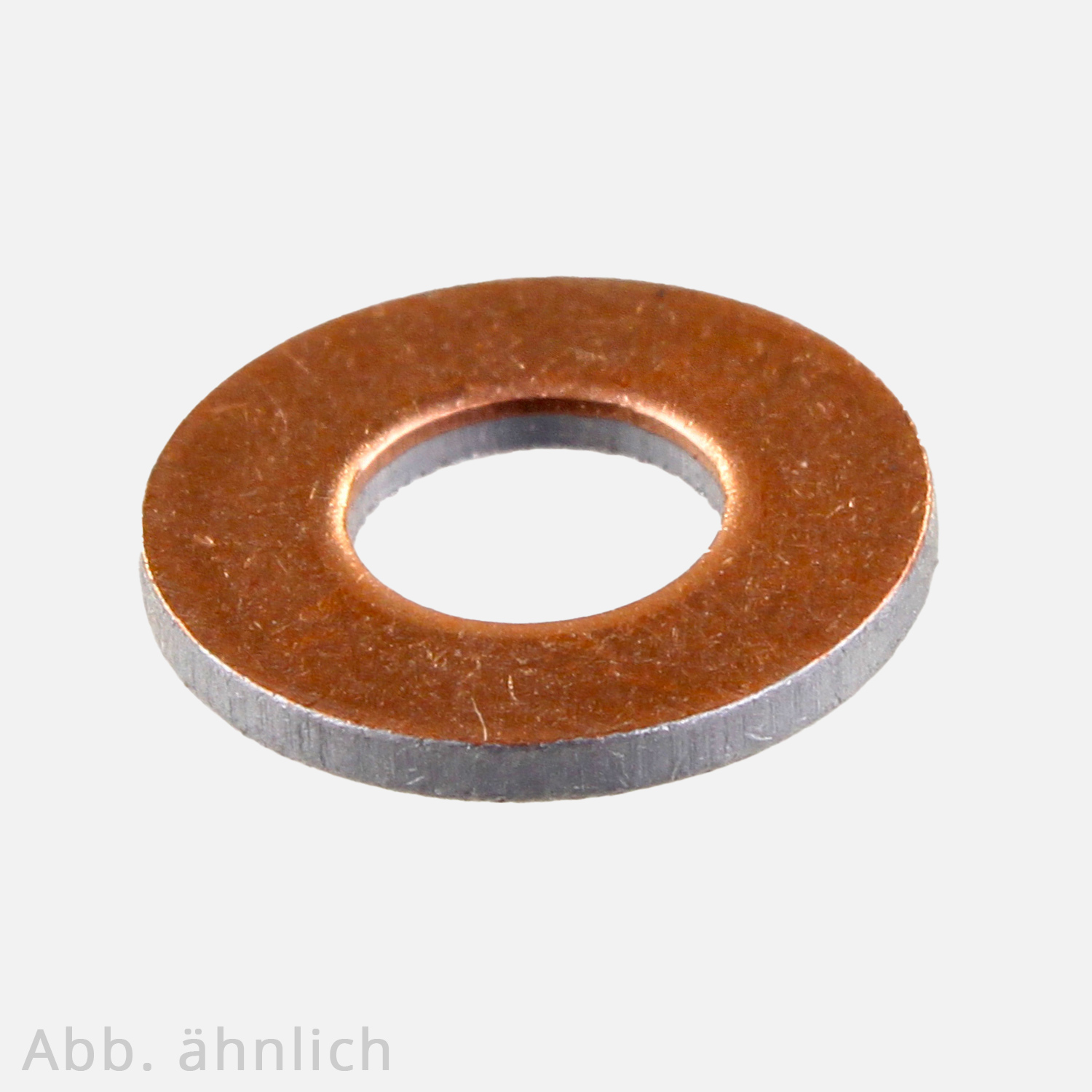 200 Cupal-Scheiben / Kupfer - Aluminium Scheiben - Innen-Ø: 4,5 mm Außen-Ø:  10mm
