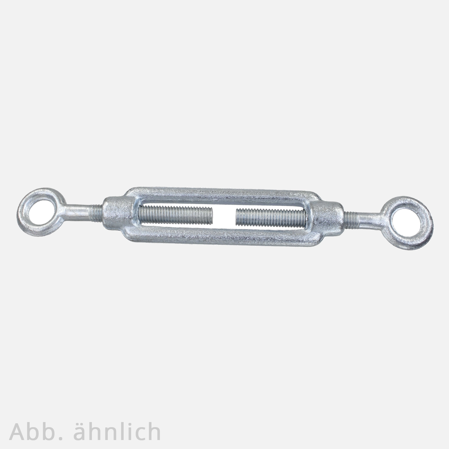 Spannschloss | DIN 1480 | geschmiedet | zwei Ringösen | verzinkt