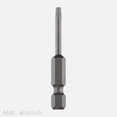 1 Edelstahl Torsion Bit Torx 10, 25 mm lang , C6,3 , gefräst