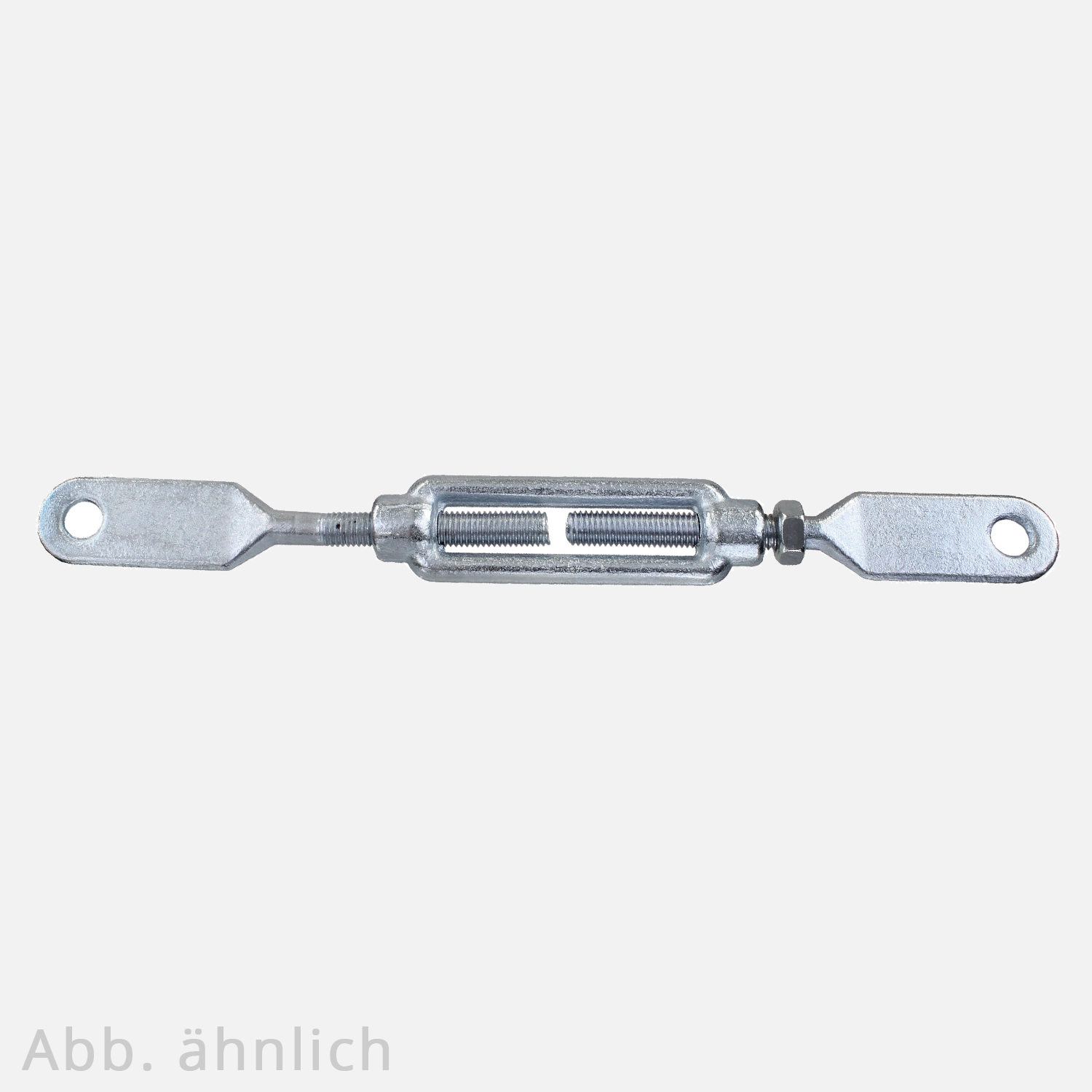 Spannschloss | DIN 1480 | geschmiedet | zwei Blattschraube | verzinkt