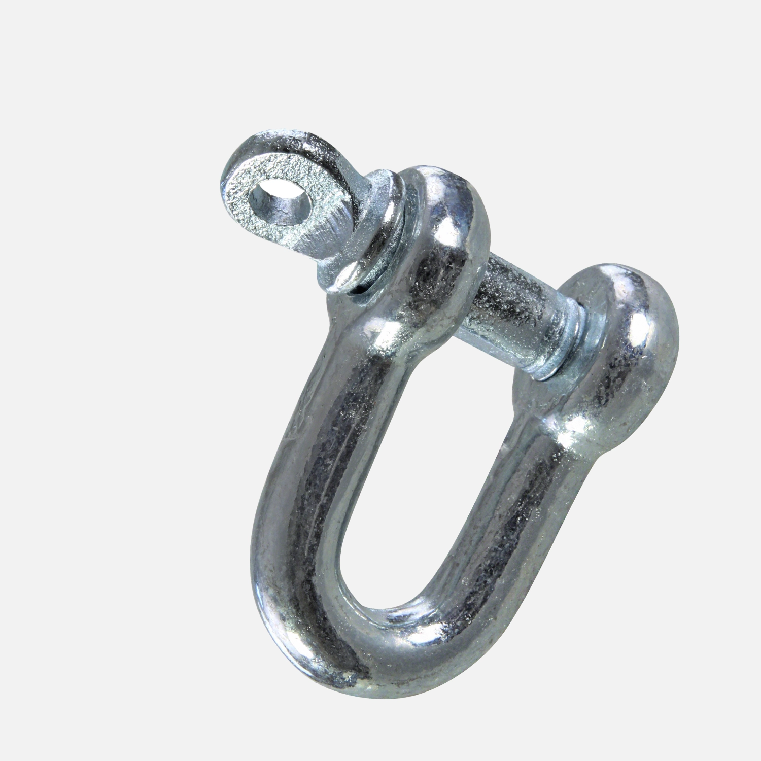 50 Schäkel DIN 82101 geschmiedet Form A galv verzinkt Gr. 0,25, WLL=250 kg