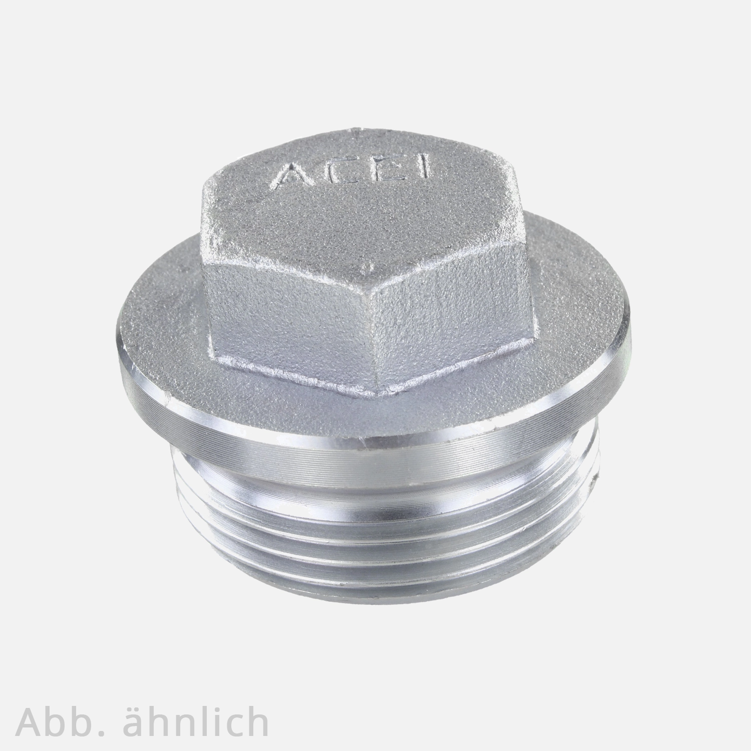 Verschlussschraube | DIN 910 | schwer zylindrisches Rohrgewinde | 1/8 Zoll | verzinkt