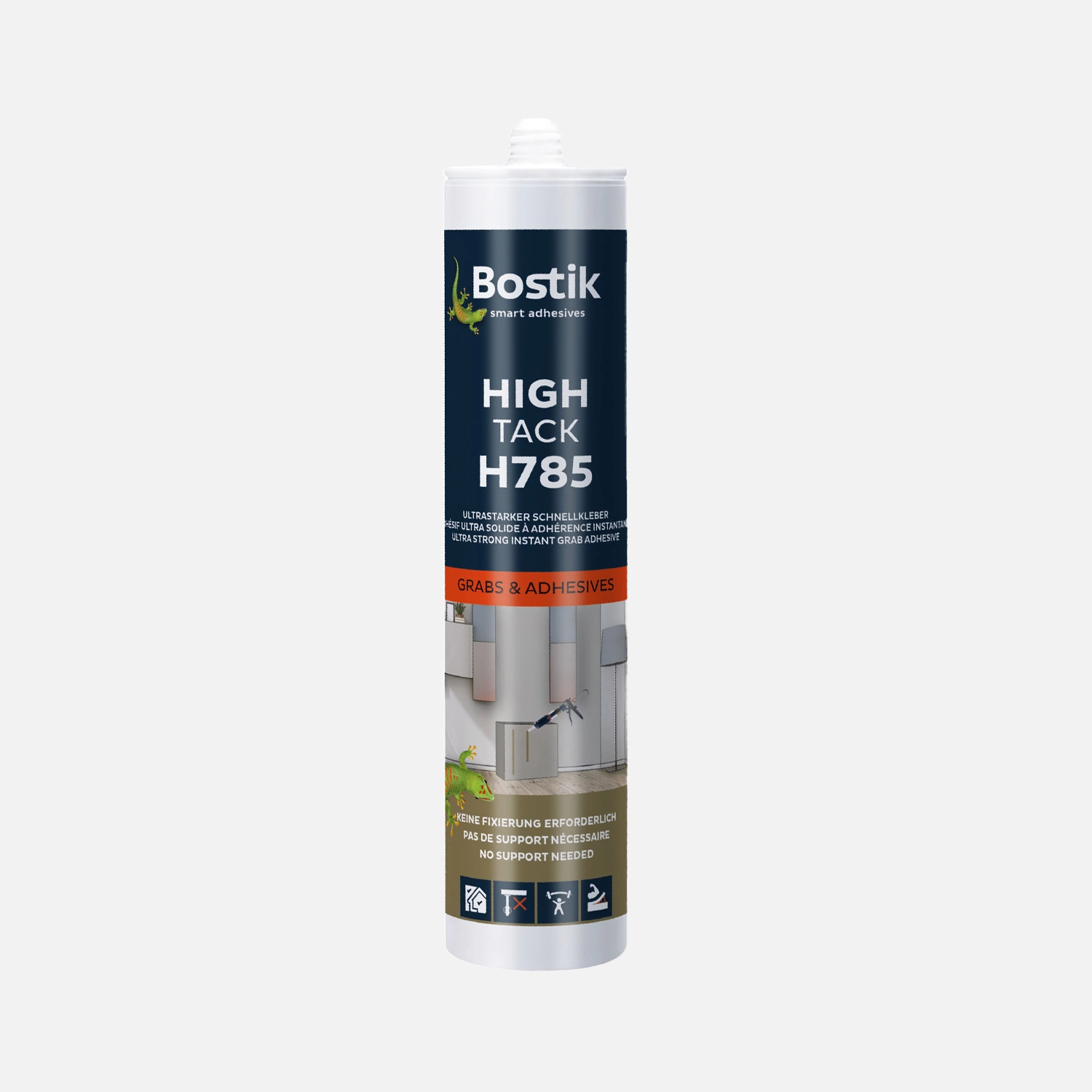 1 Kartusche BOSTIK Montagekleber High Tack Weiss 290ml H785