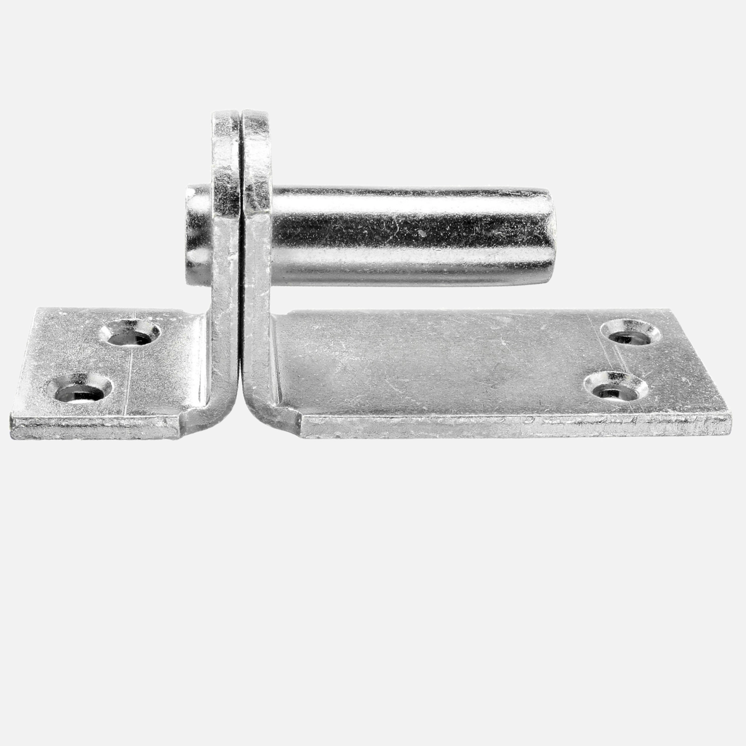 1 Kloben, auf Platte, dickschichtpassiviert, D1 eng - 113x40 mm, Dorn Ø 16 mm