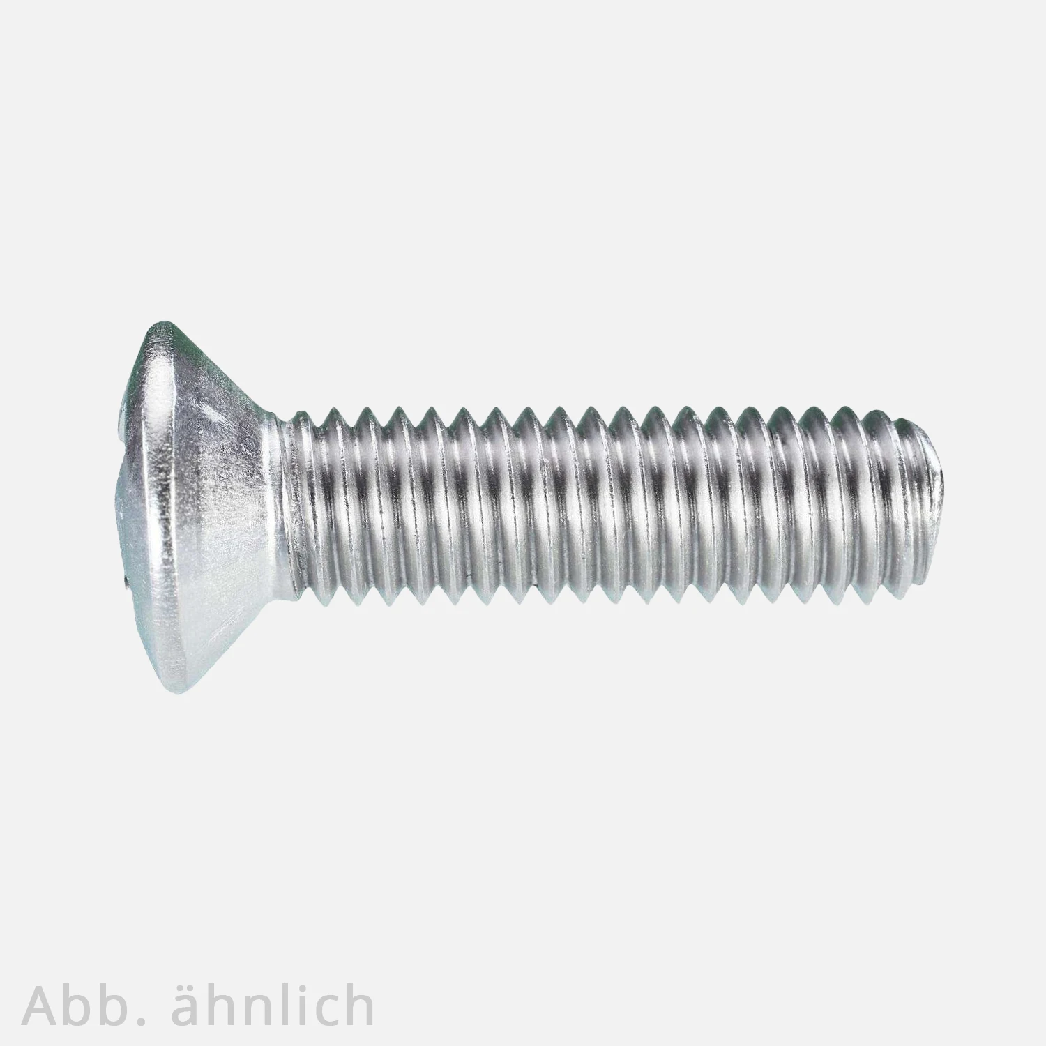 Senkschraube | DIN 966 | Linsenkopf | PZ | Edelstahl A2