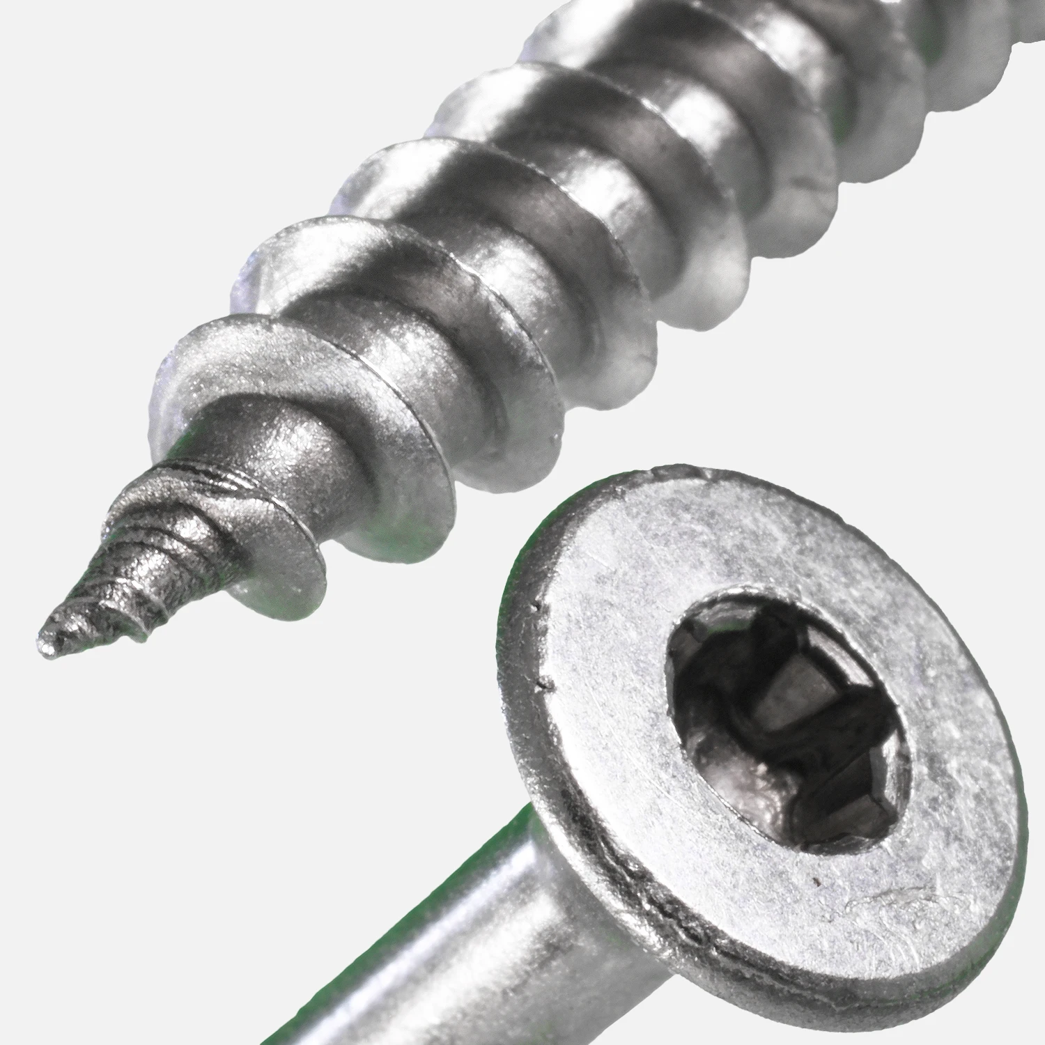 10 Reisser Spanplattenschrauben 5x60mm - Edelstahl A5 - Senkkopf - TX20