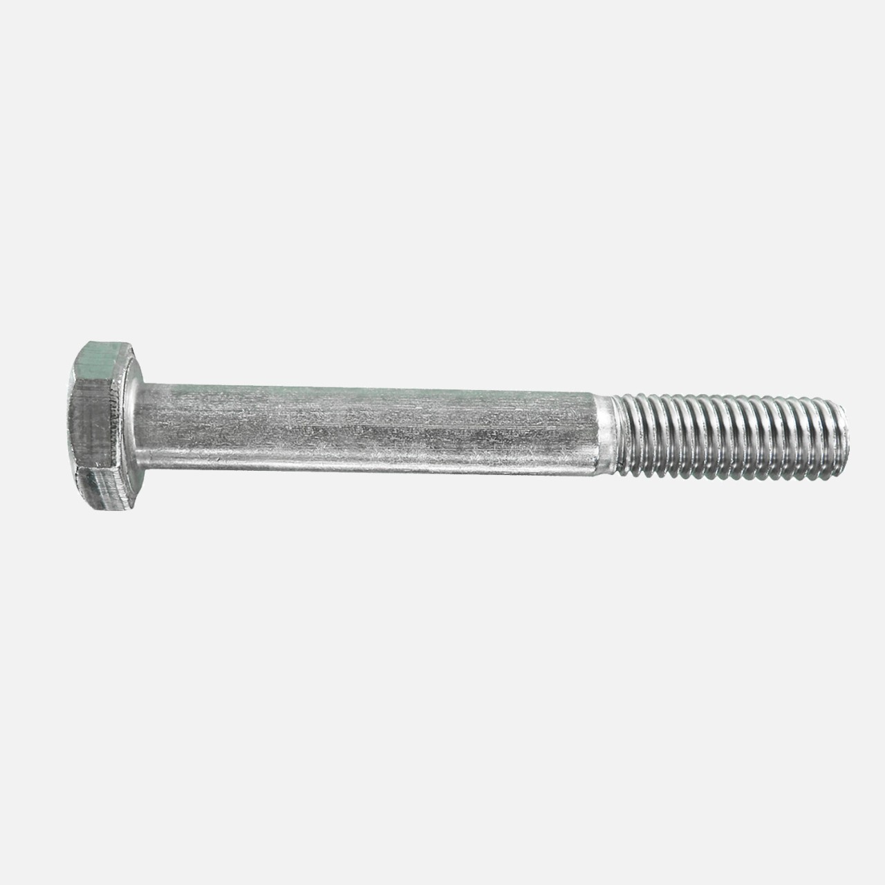 1 Sechskantschraube DIN 931 - M10x80mm - Edelstahl A2