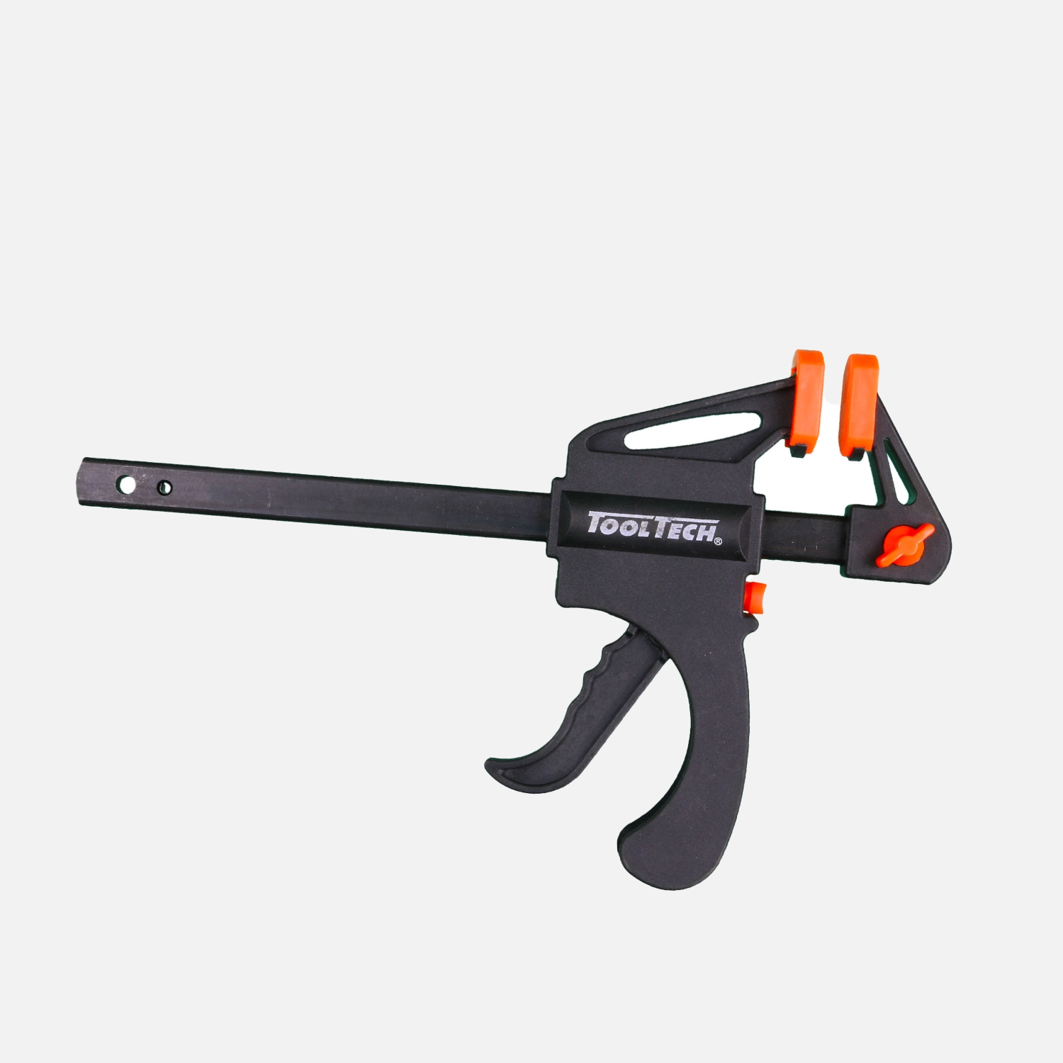 1 Einhandzwinge, leichte Ausführung, 150 mm lang, 60 mm tief Gesamtlänge: 330 mm