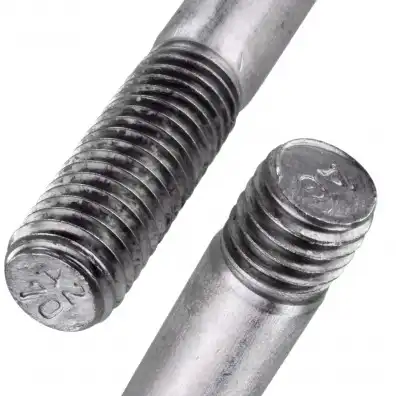 25 Stiftschrauben M8x40 mm - DIN 938 - Edelstahl A2