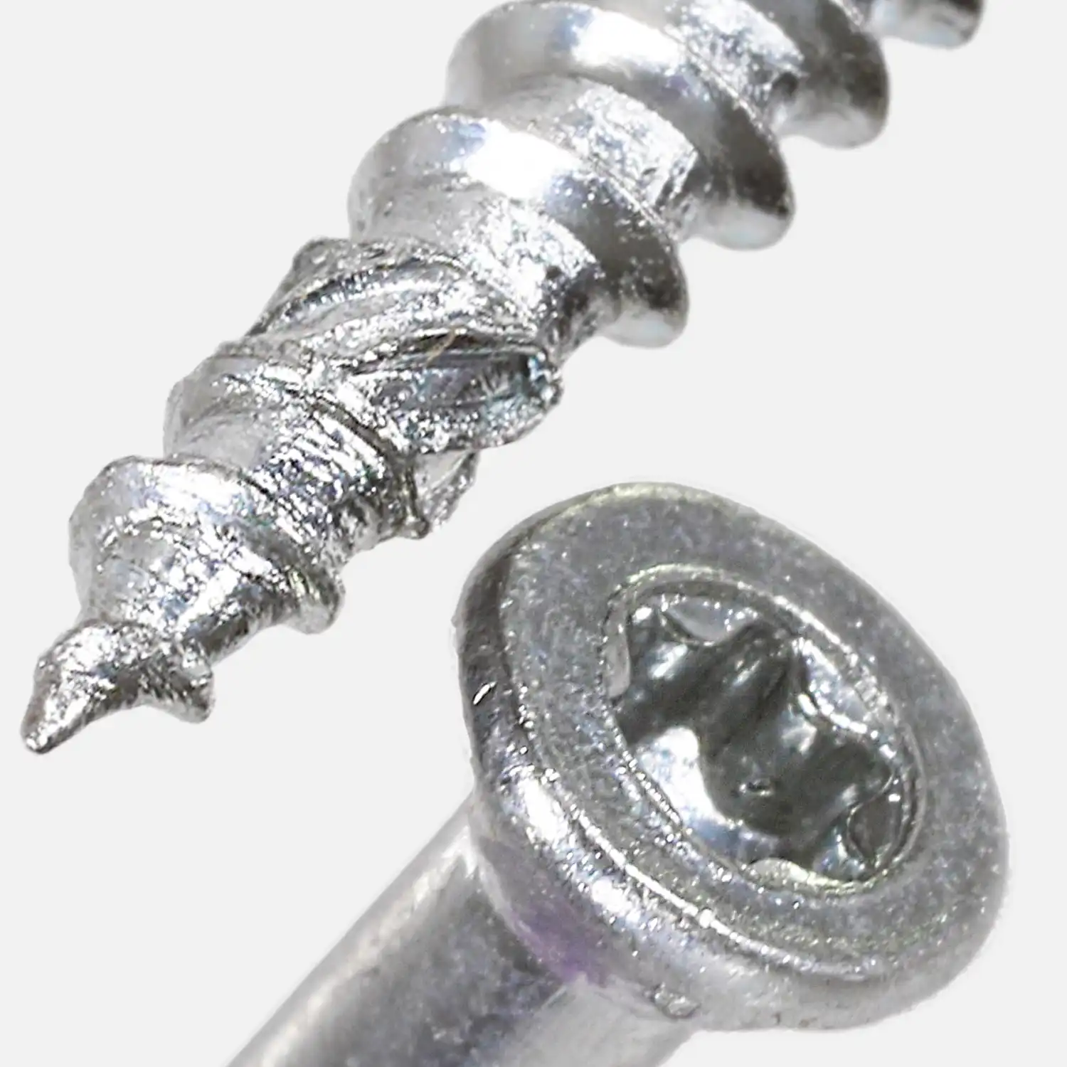 550 Reisser Dribo Holzleistenschrauben, Tiefsenkkopf, Bohrsegment, galv. Verzinkt, TX, 3,5x20