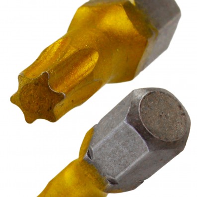 Wekador Torx Bit mit Titanbeschichtung