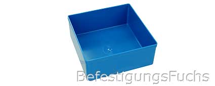 Kunststoffbox blau